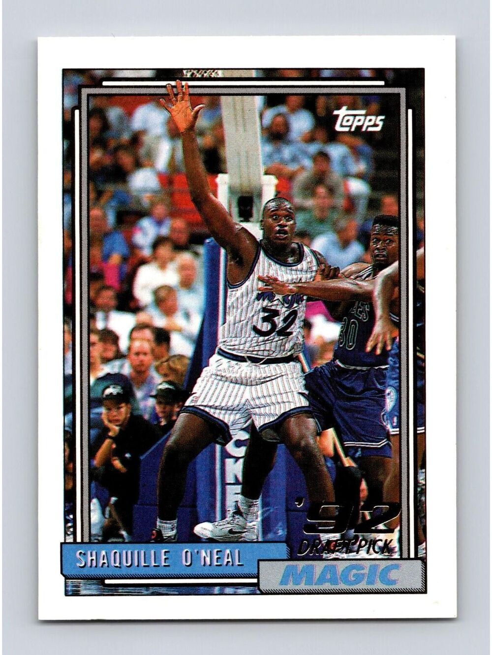 1992-93 Topps #362 Shaquille O'Neal Basketball Card